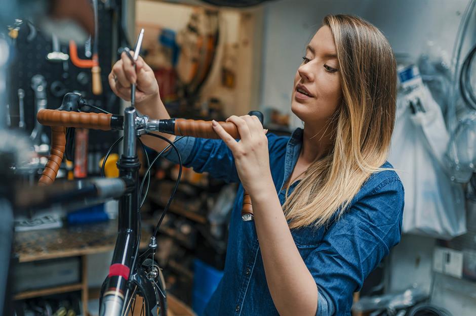 Bicycle repairers, up 29% 